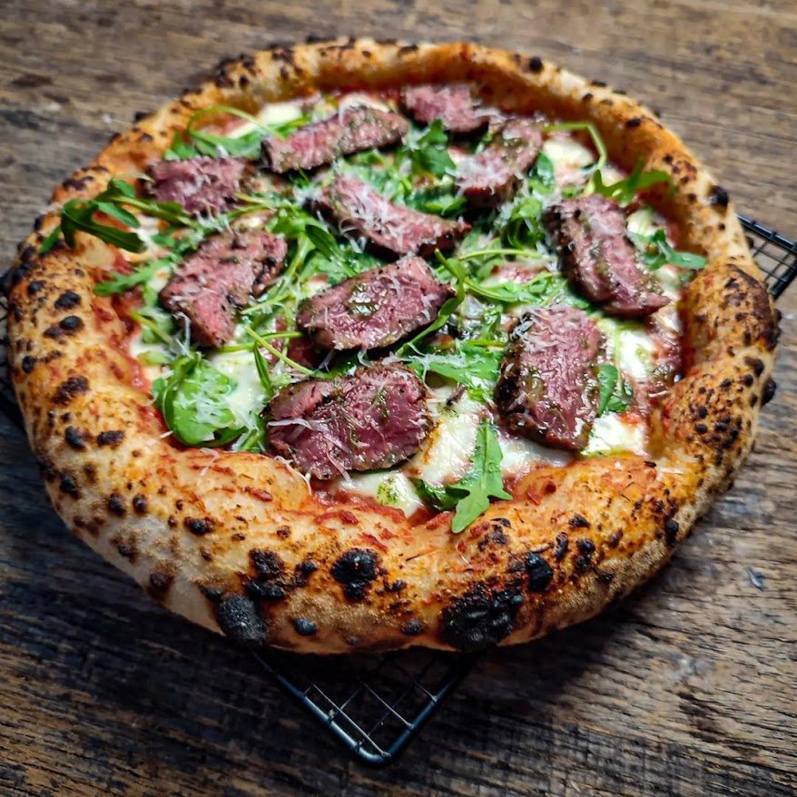 Pizza steak