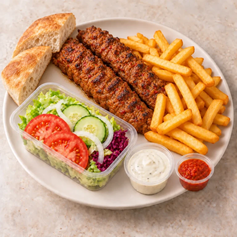 Adana kebab schotel