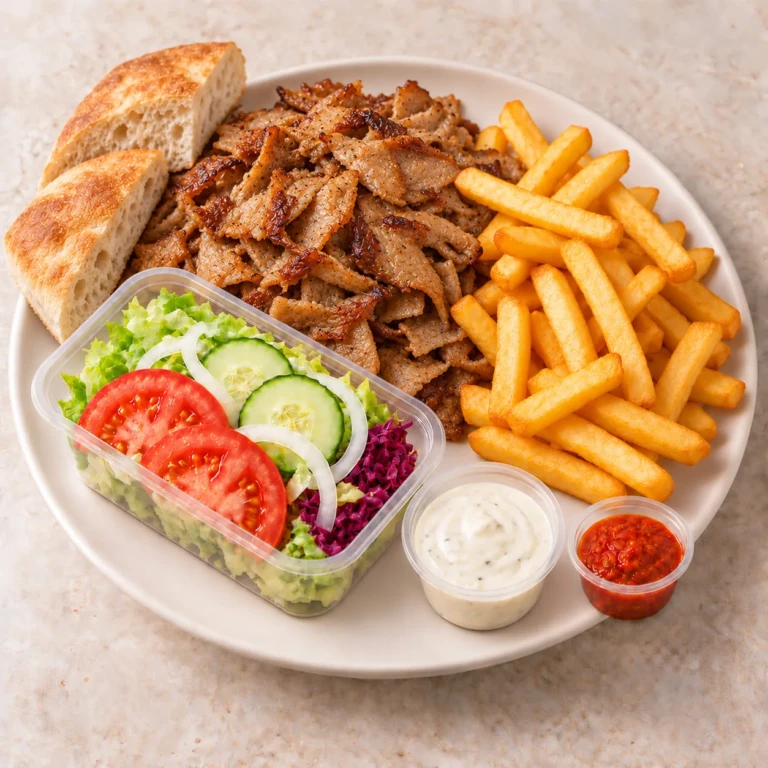Kalfsdöner schotel