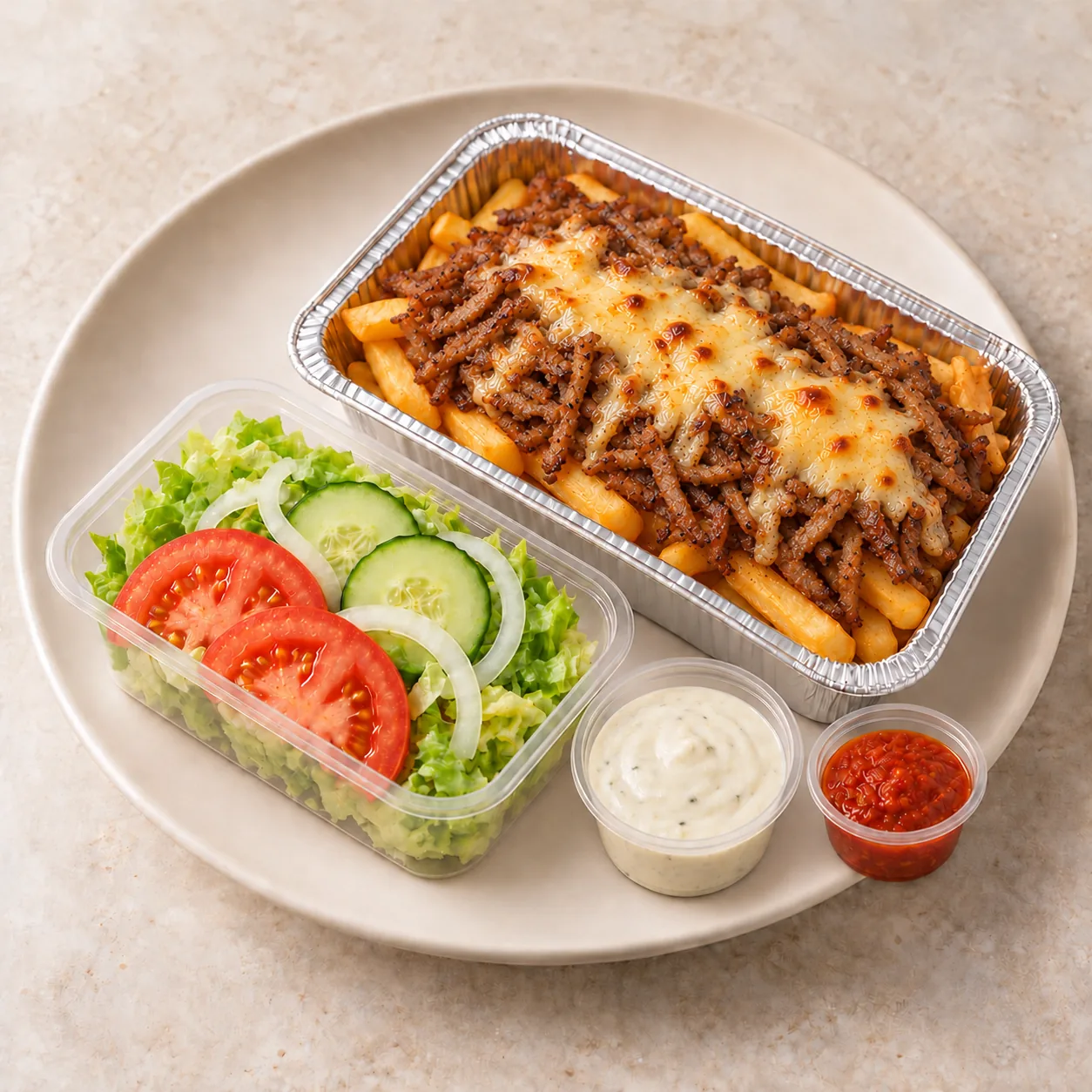 Kapsalon lamsshoarma