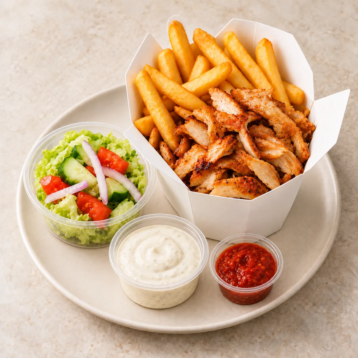 Kipdöner box