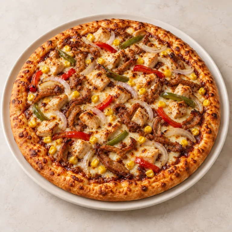 Pizza Barbecue Chicken