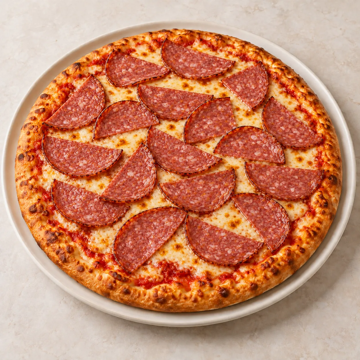Pizza Dubbele Salami