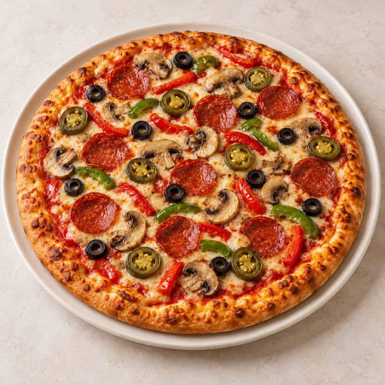 Pizza Towering Inferno