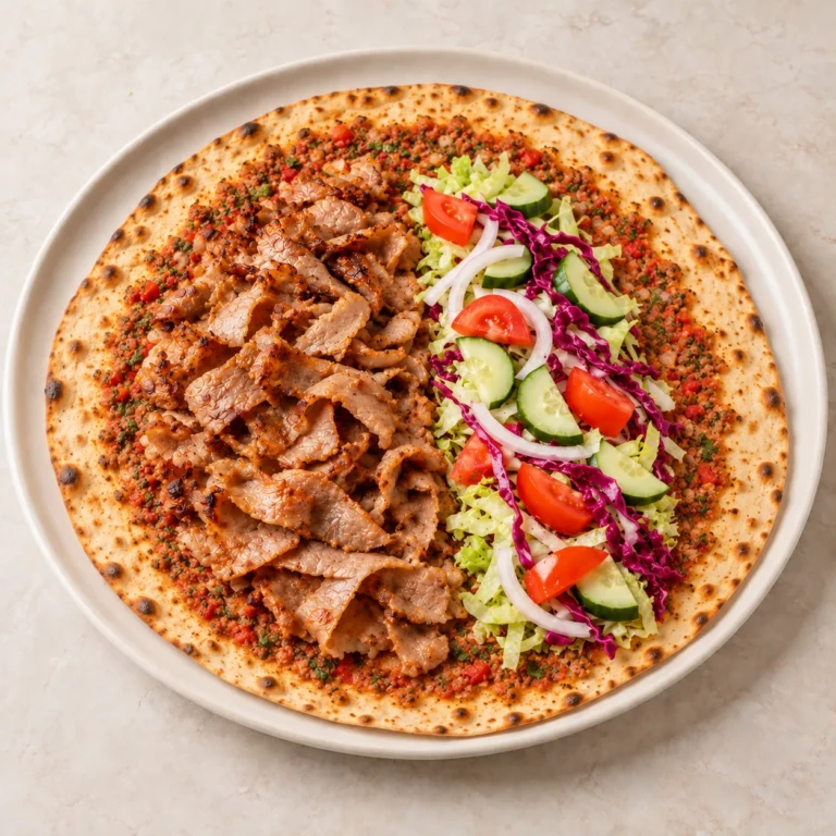 Turkse pizza kalfsdöner