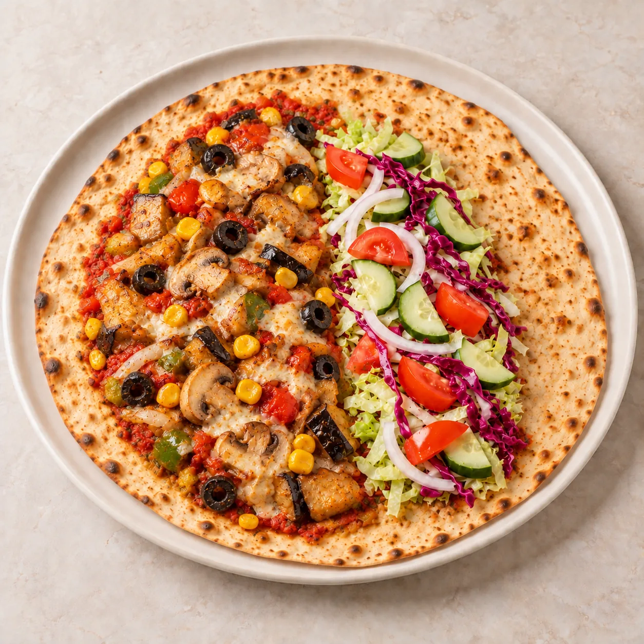 Turkse pizza vega