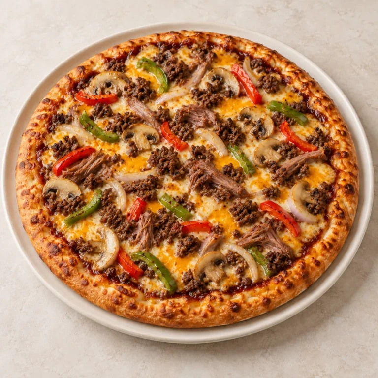 Pizza Barbecue Beef